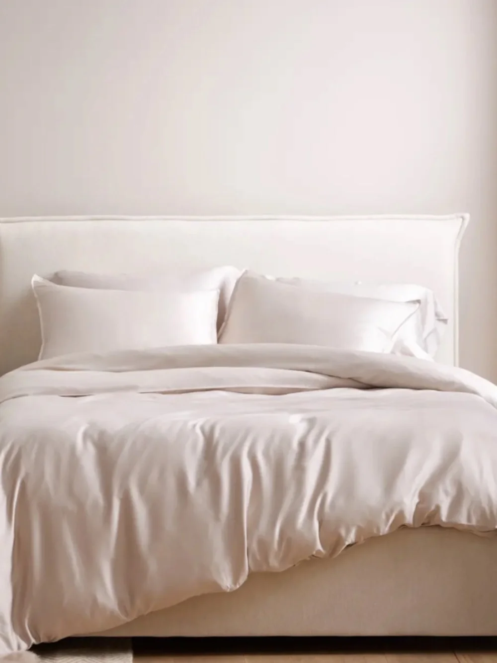 Quince Bamboo Duvet Cover King/CAL King Sand